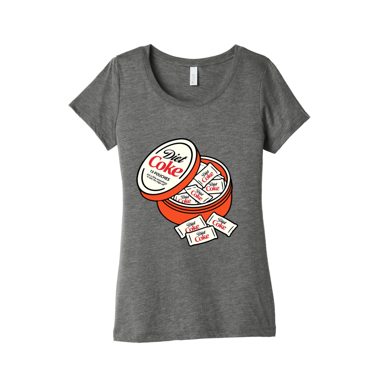 Diet Coke Zyn Pouches Womens Triblend Tee
