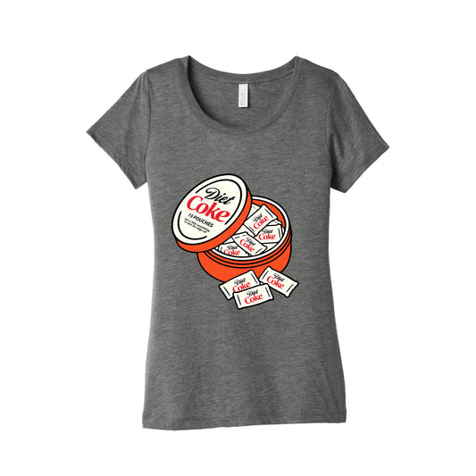 Diet Coke Zyn Pouches Womens Triblend Tee
