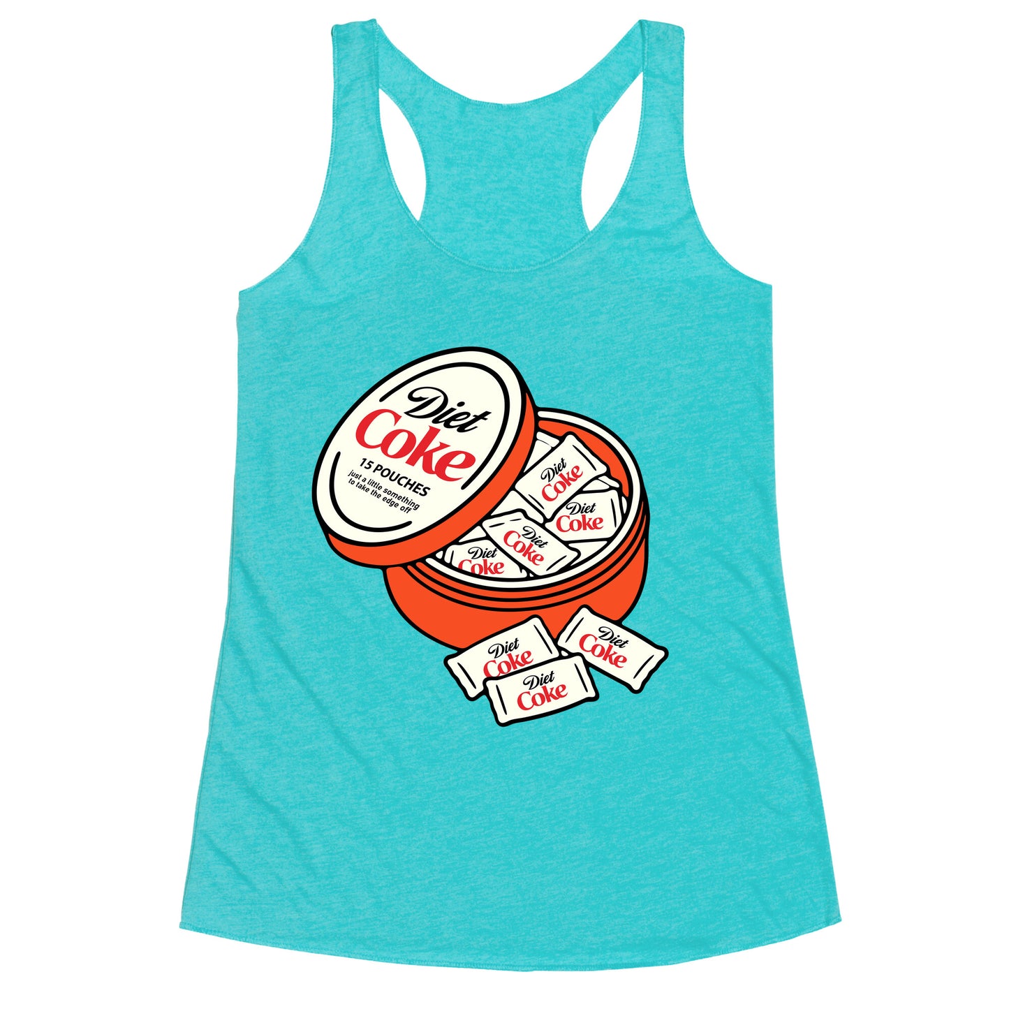 Diet Coke Zyn Pouches Racerback Tank