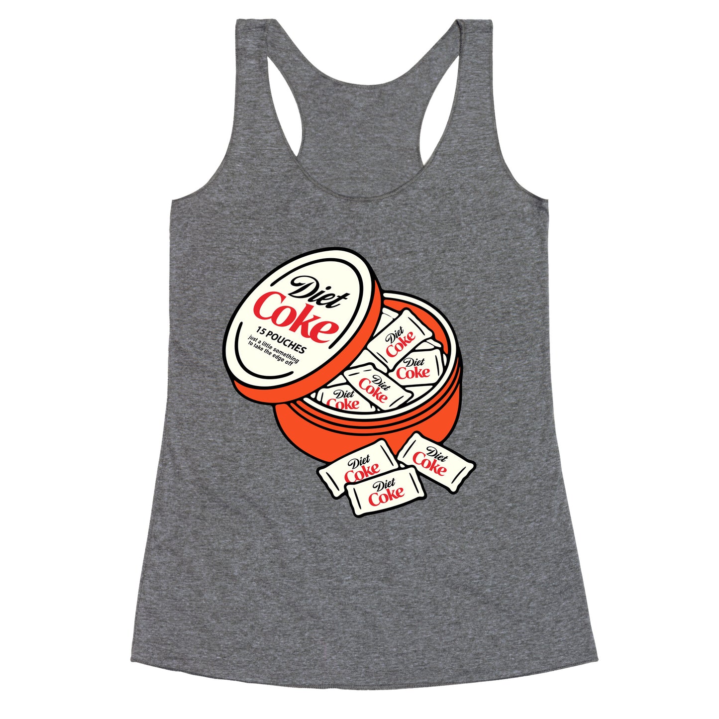 Diet Coke Zyn Pouches Racerback Tank