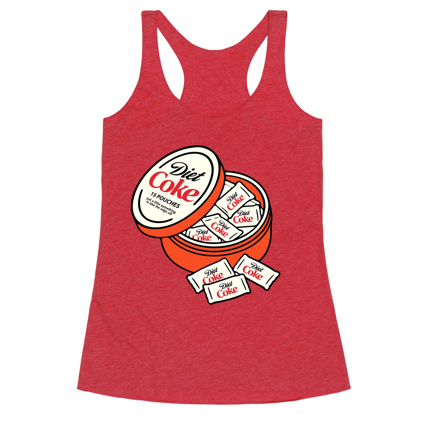 Diet Coke Zyn Pouches Racerback Tank
