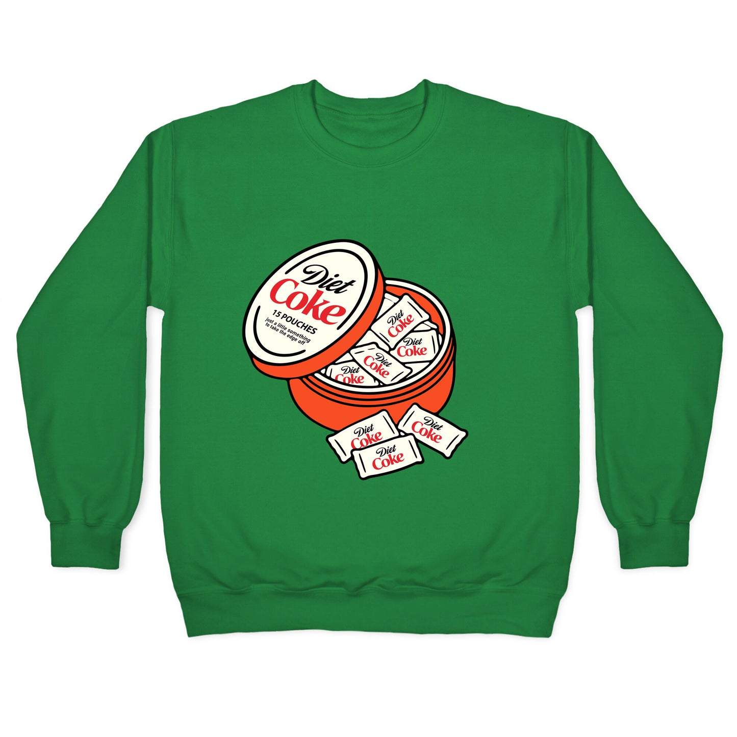 Diet Coke Zyn Pouches Crewneck Sweatshirt