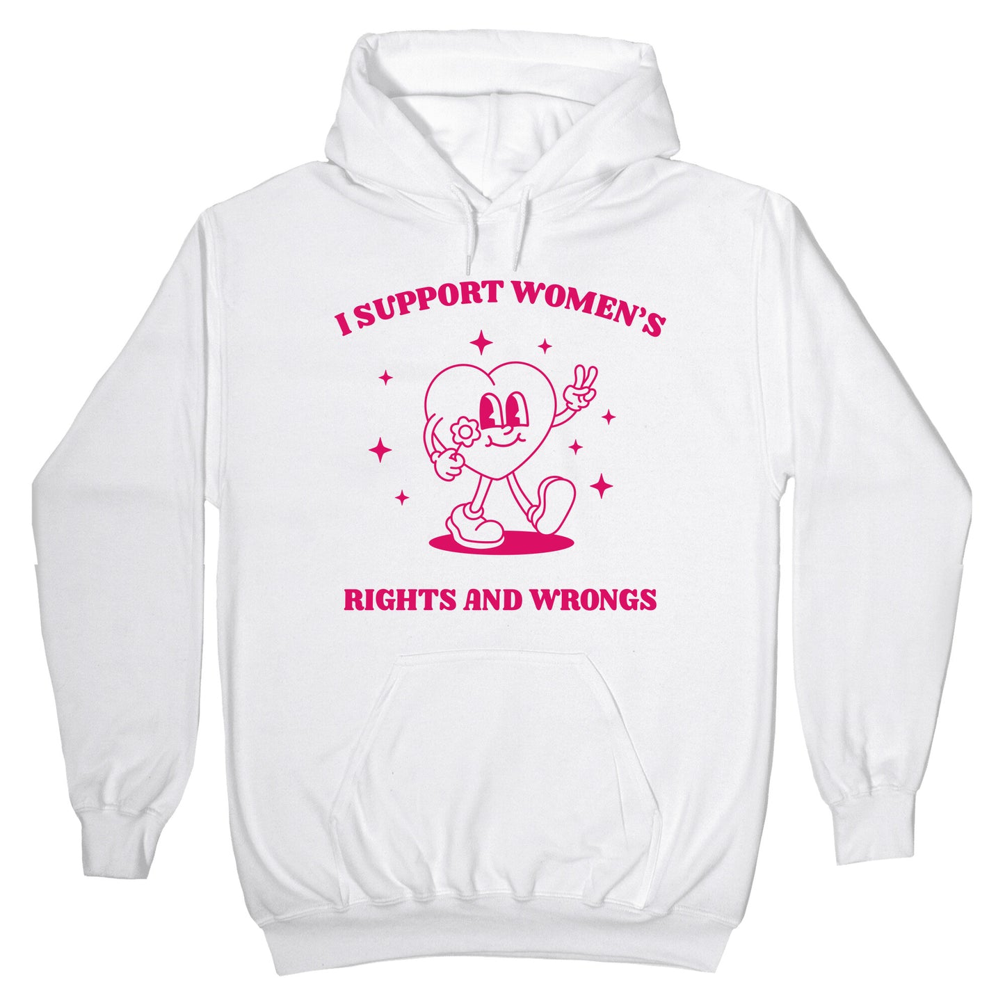 I Support Womens Rights And Wrongs Hoodie