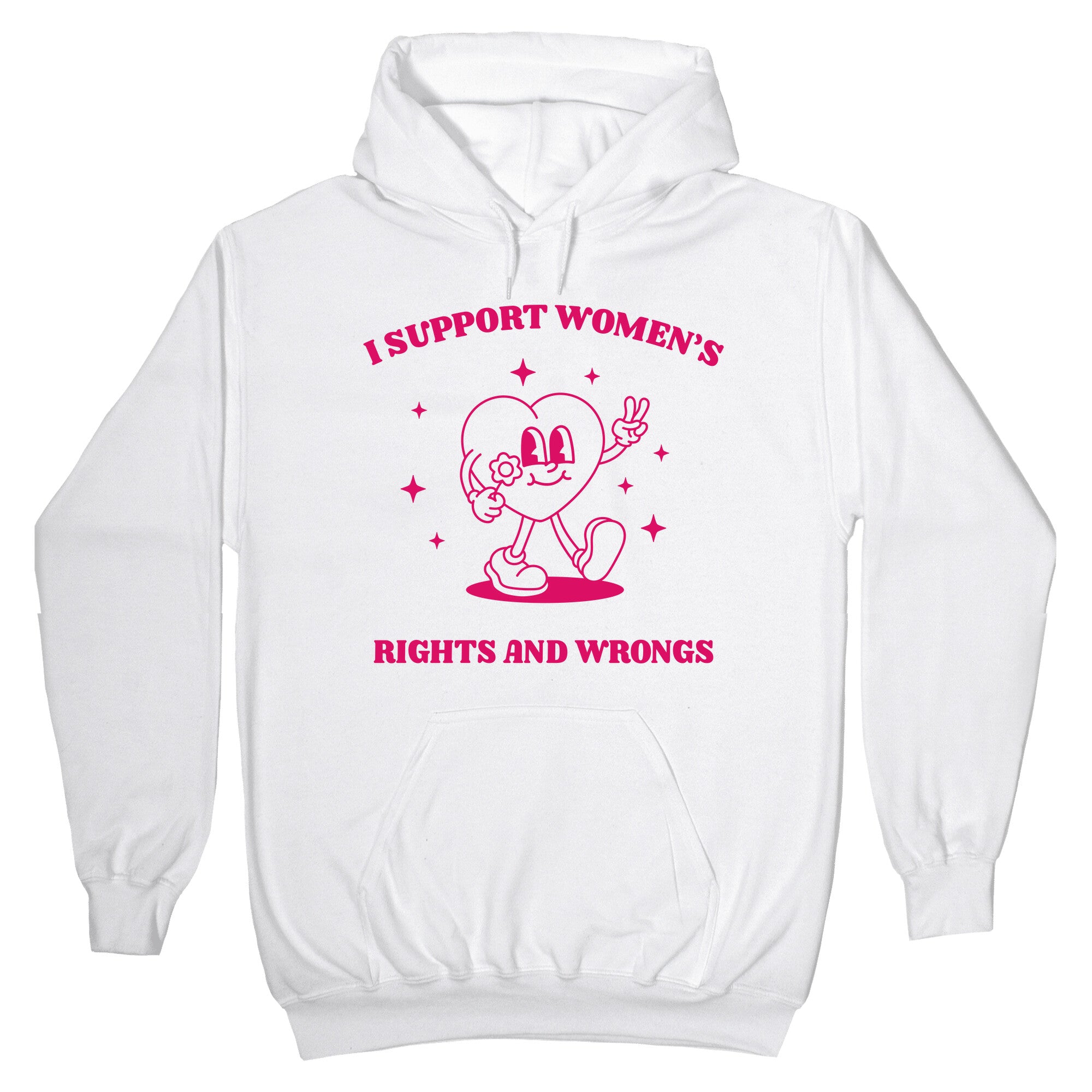 I Support Womens Rights And Wrongs Hoodie