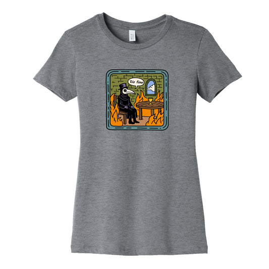 Tis Fine Womens Cotton Tee