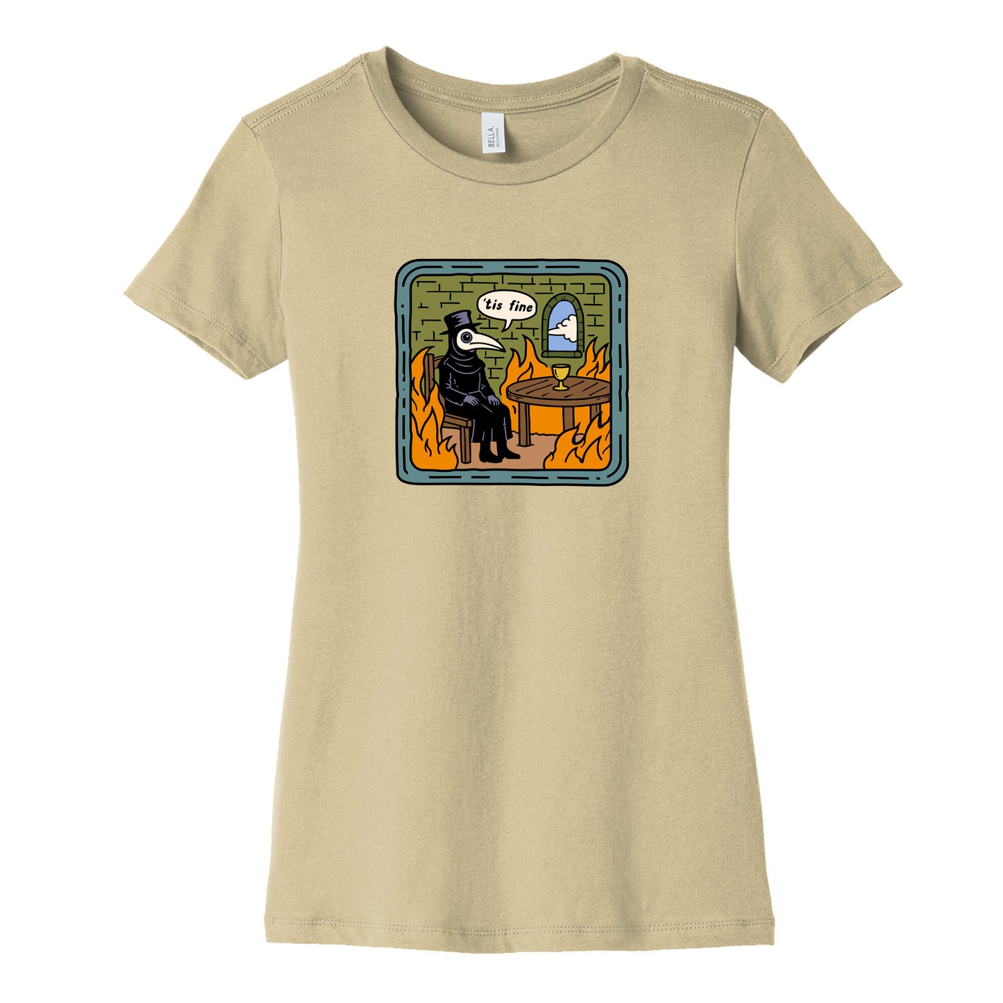 Tis Fine Womens Cotton Tee