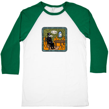 Tis Fine Baseball Tee