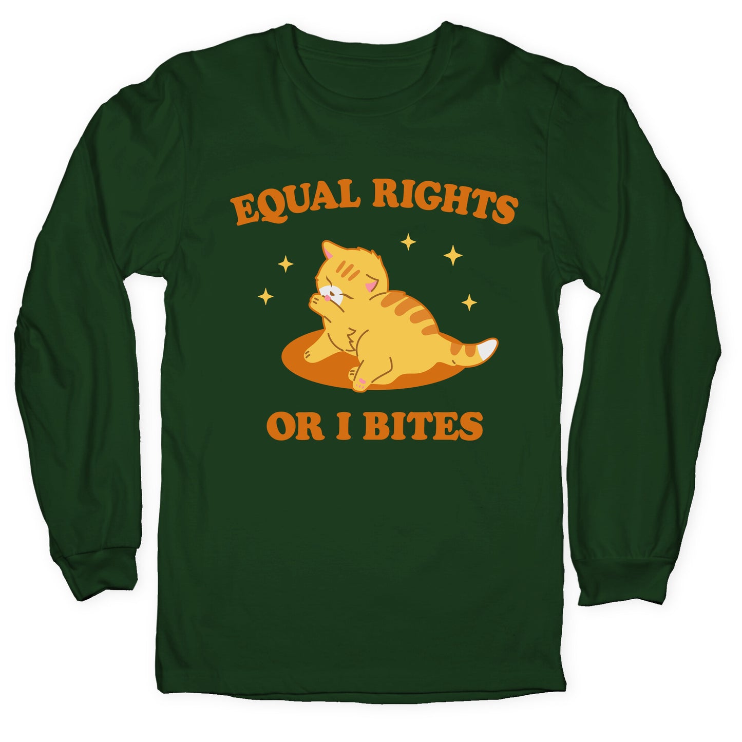 Equal Rights or I Bites Longsleeve Tee