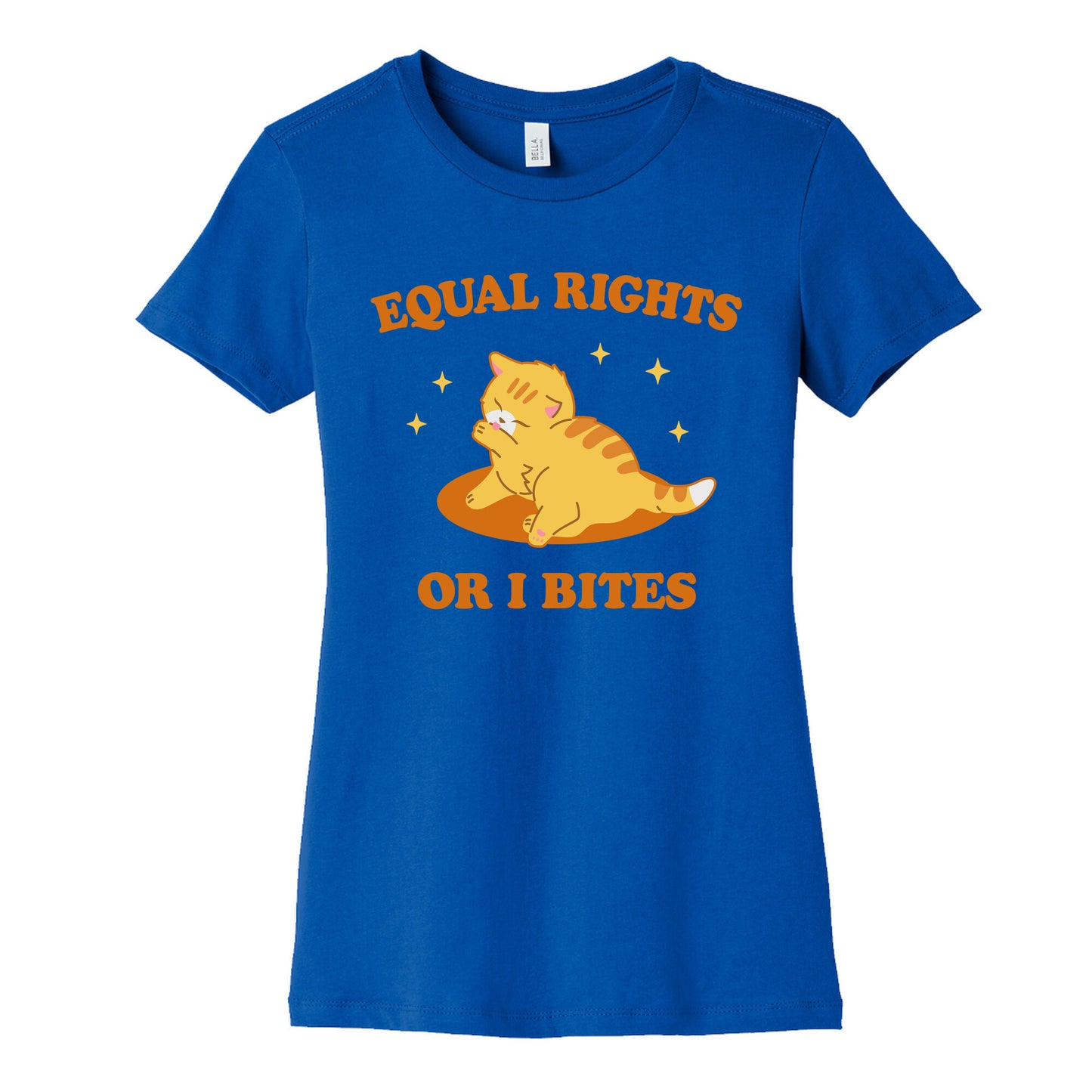 Equal Rights or I Bites Womens Cotton Tee