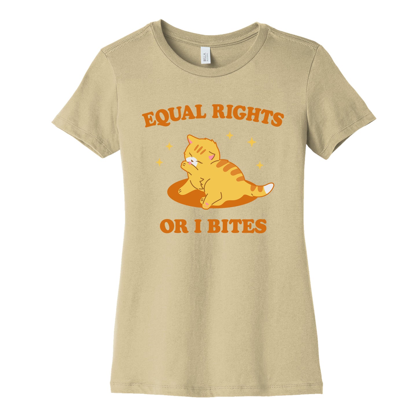 Equal Rights or I Bites Womens Cotton Tee