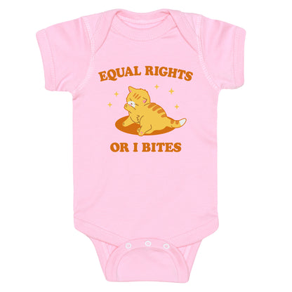 Equal Rights or I Bites Baby One-Piece