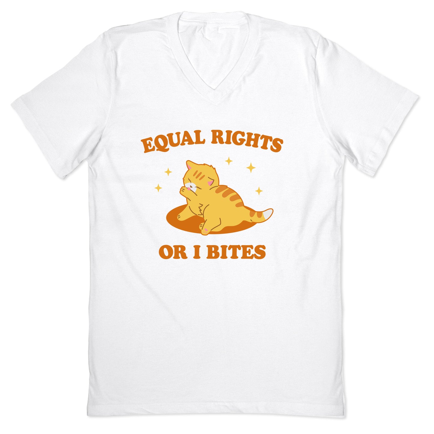 Equal Rights or I Bites V-Neck