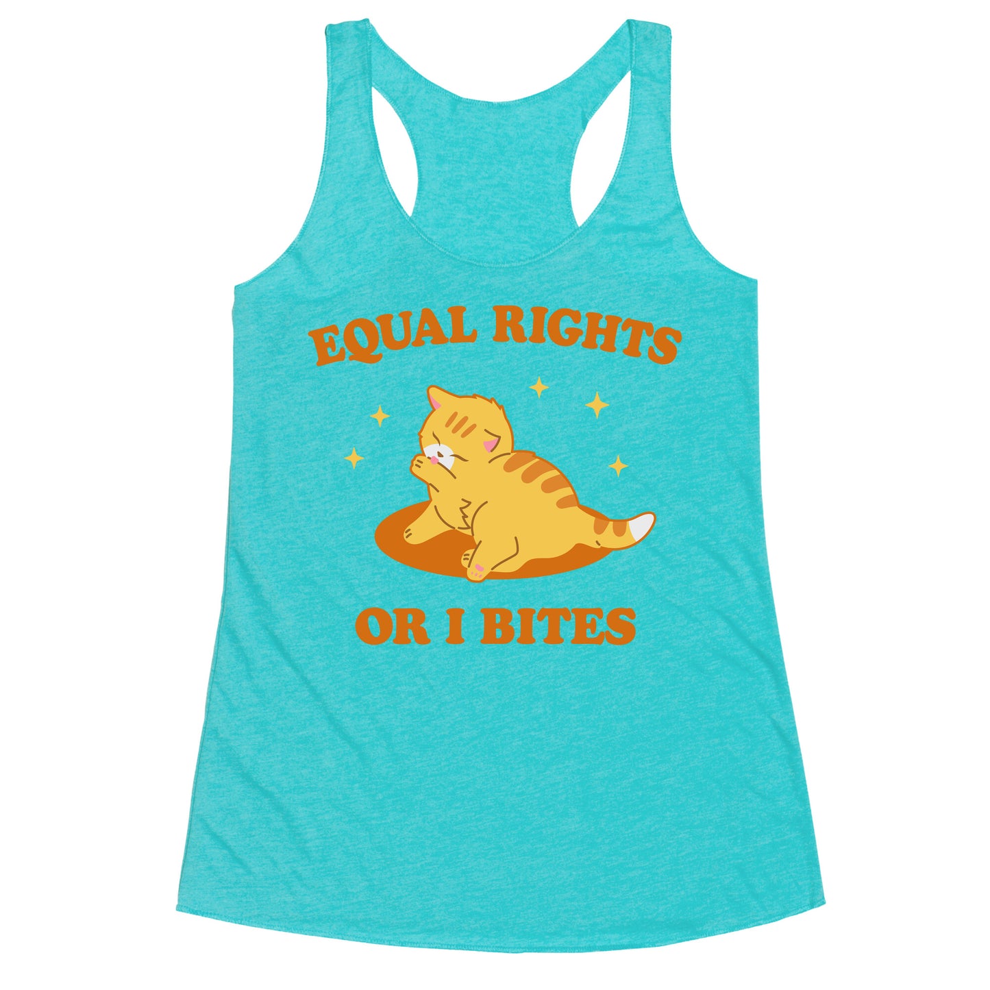 Equal Rights or I Bites Racerback Tank