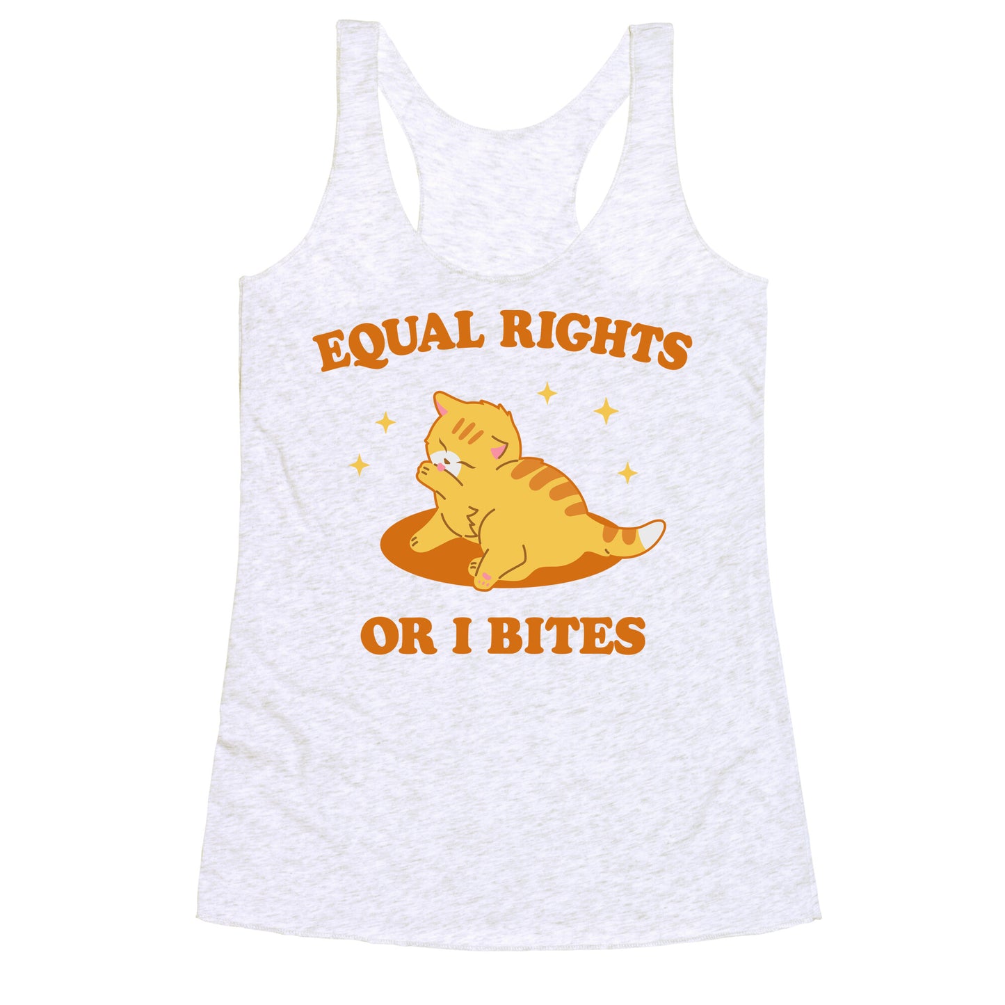 Equal Rights or I Bites Racerback Tank