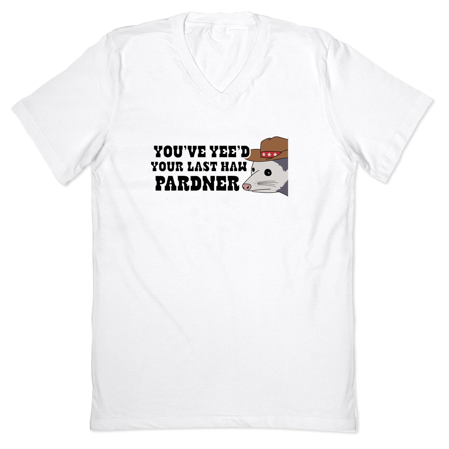 Youve Yees Your Last Haw Pardner V-Neck