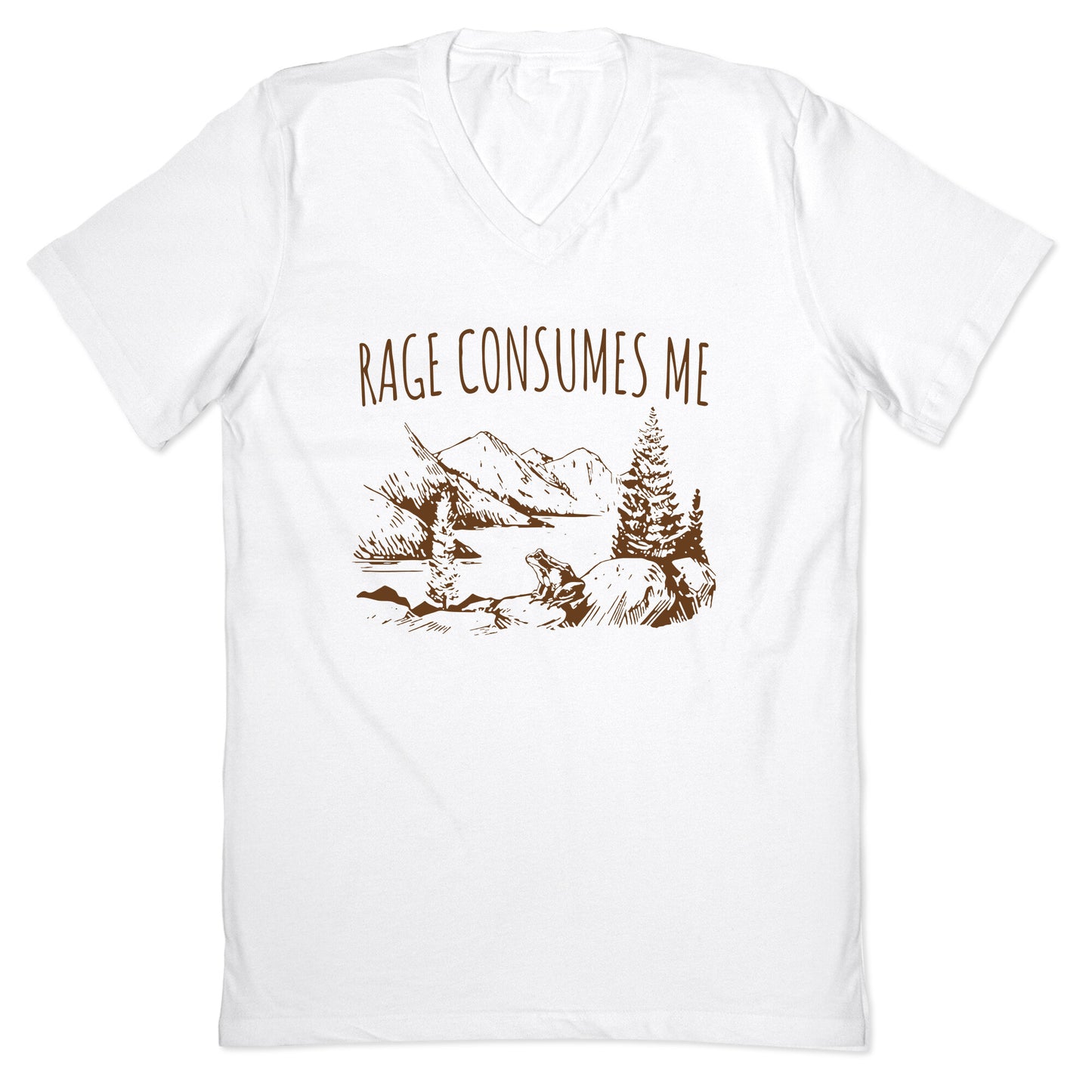 Rage Consumes Me V-Neck