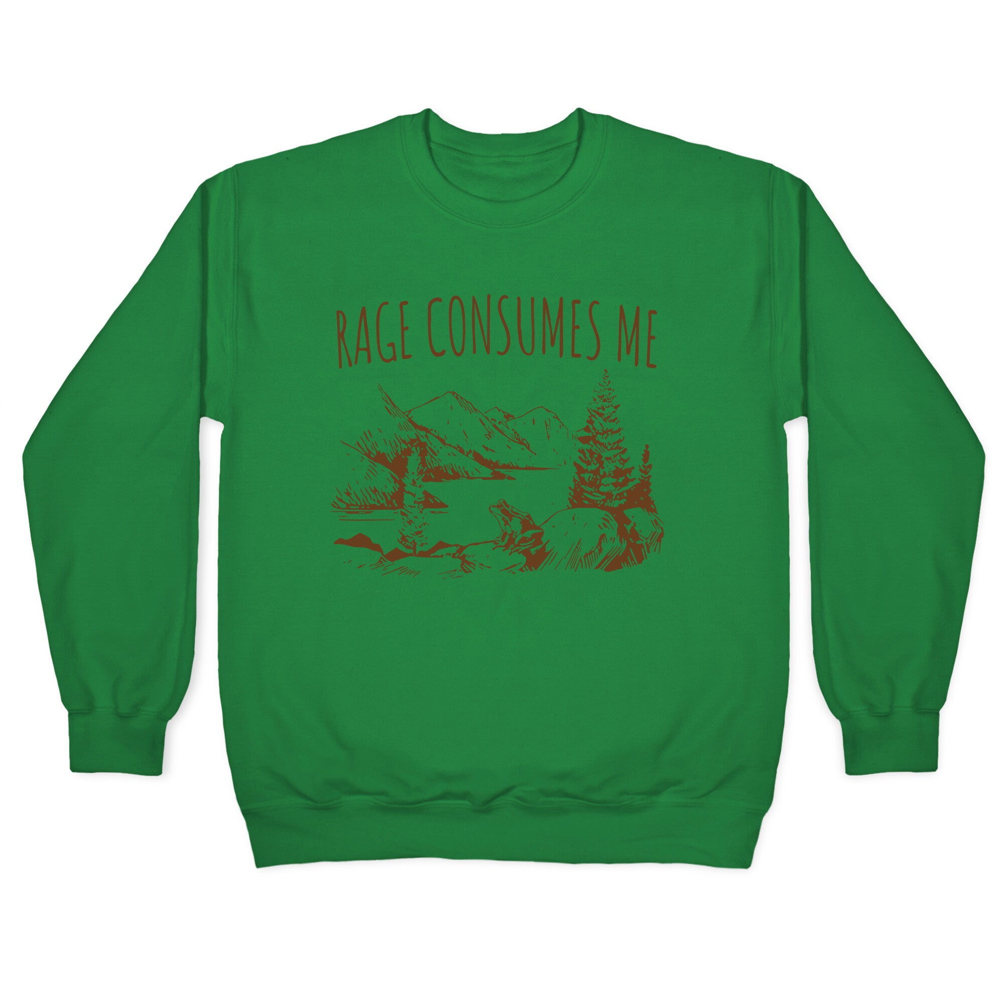 Rage Consumes Me Crewneck Sweatshirt
