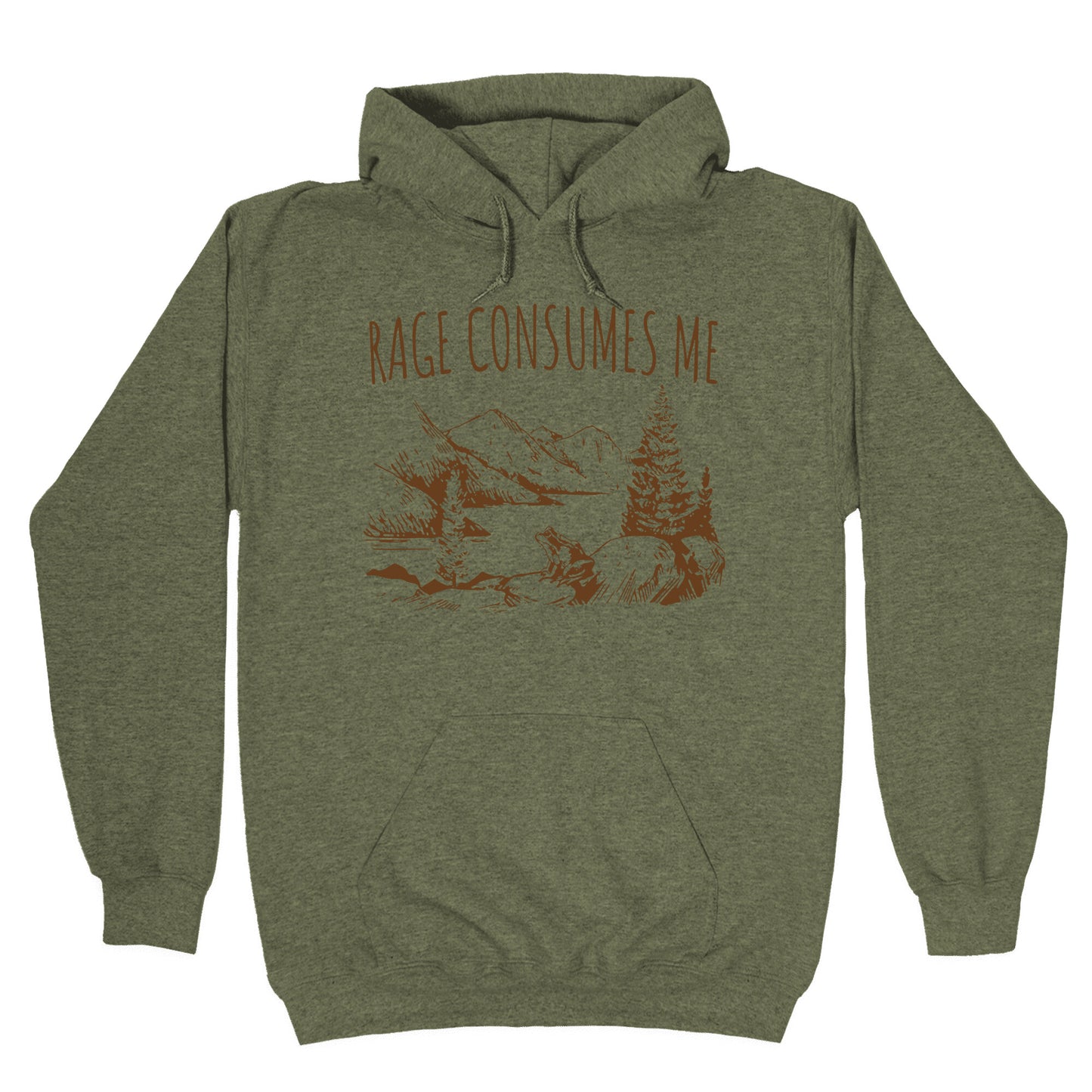 Rage Consumes Me Hoodie