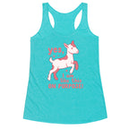 Yes I Am Like This On Purpose Racerback Tank