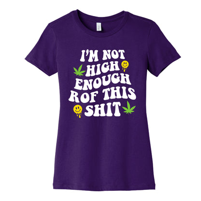 Not High Enough Womens Cotton Tee
