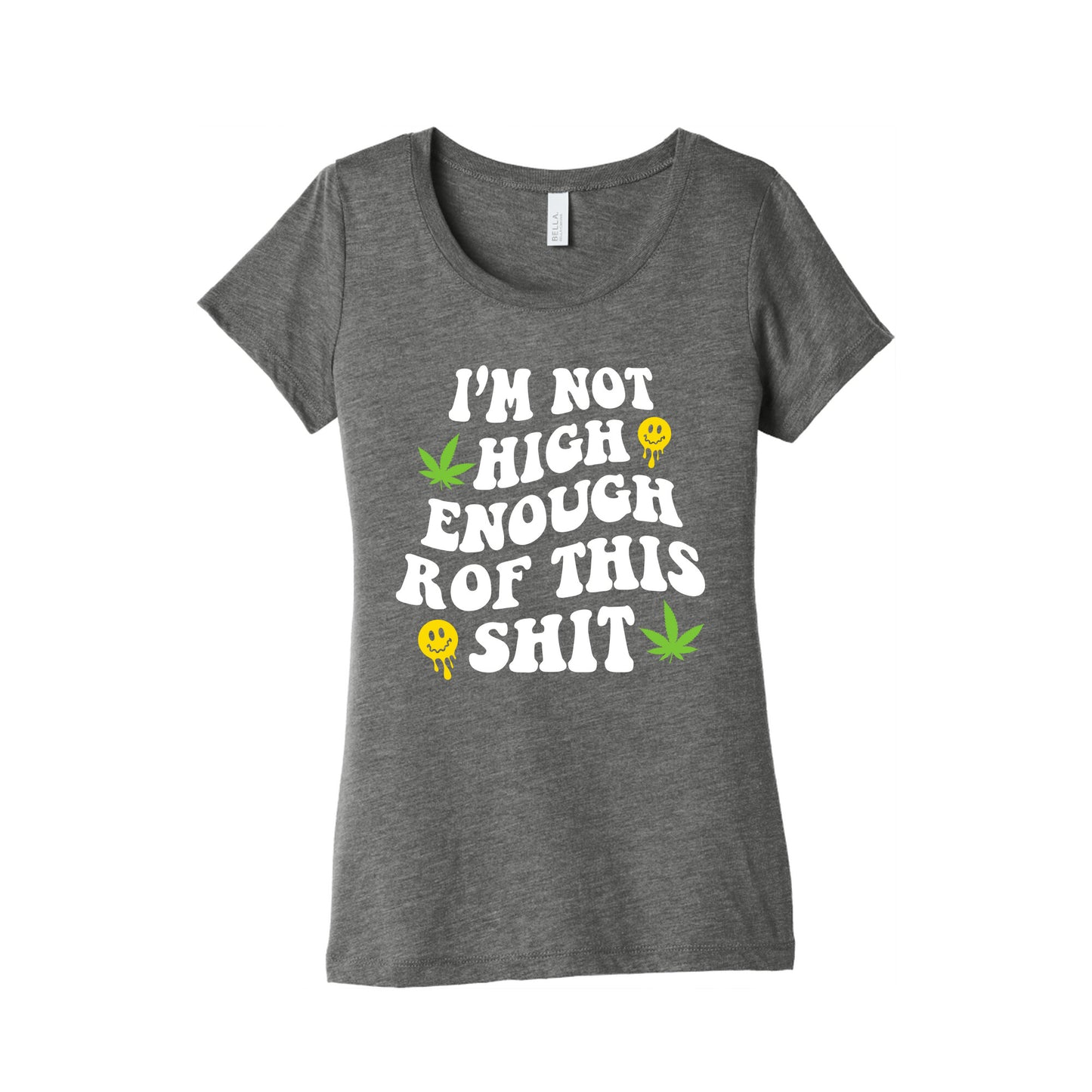 Not High Enough Womens Triblend Tee