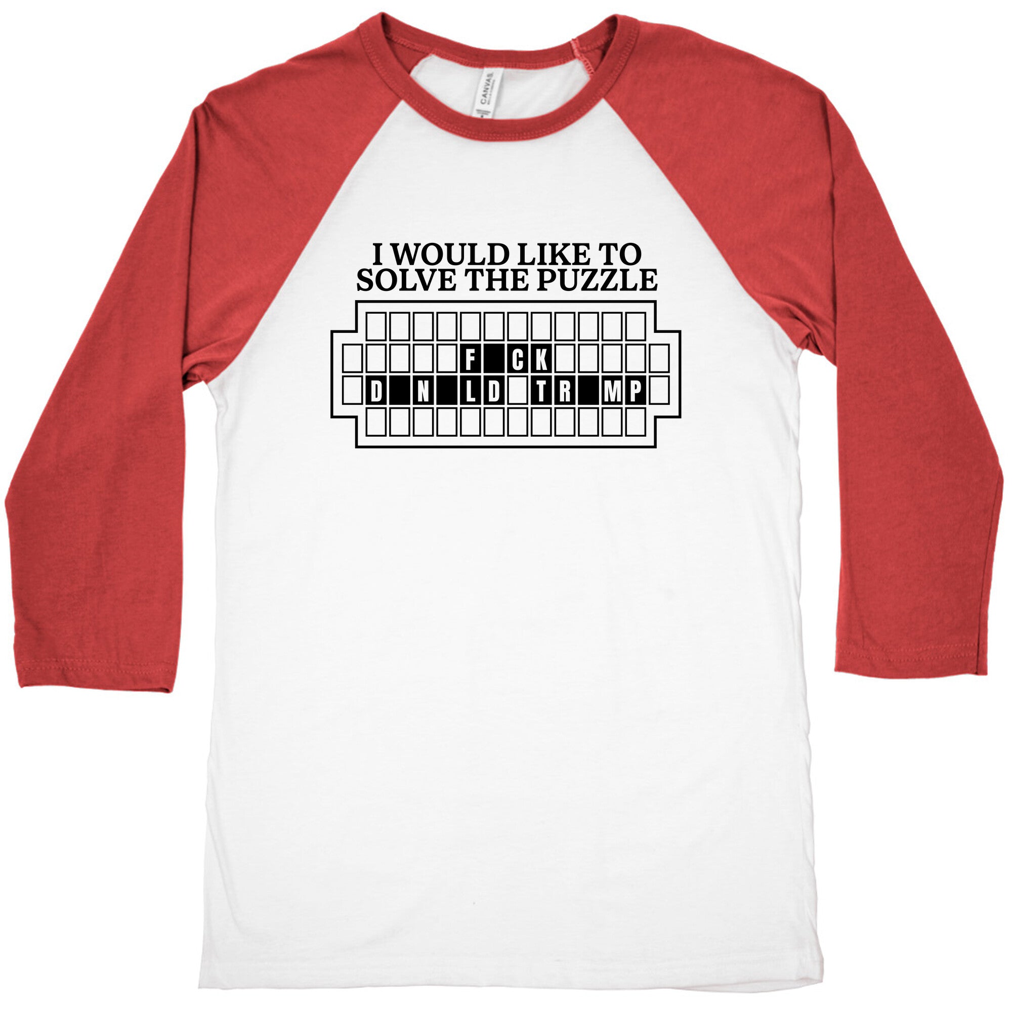 Wheel Of Fortune Baseball Tee