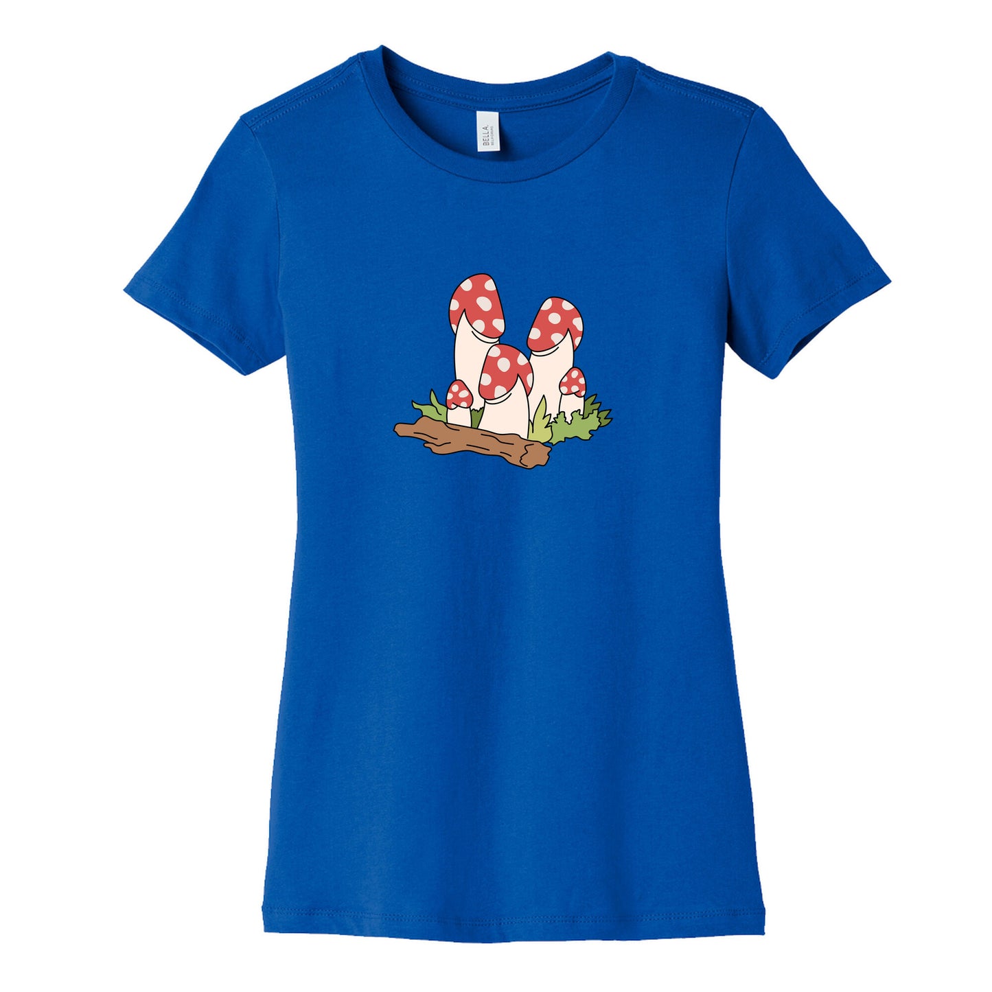 Mushroom Peens Womens Cotton Tee