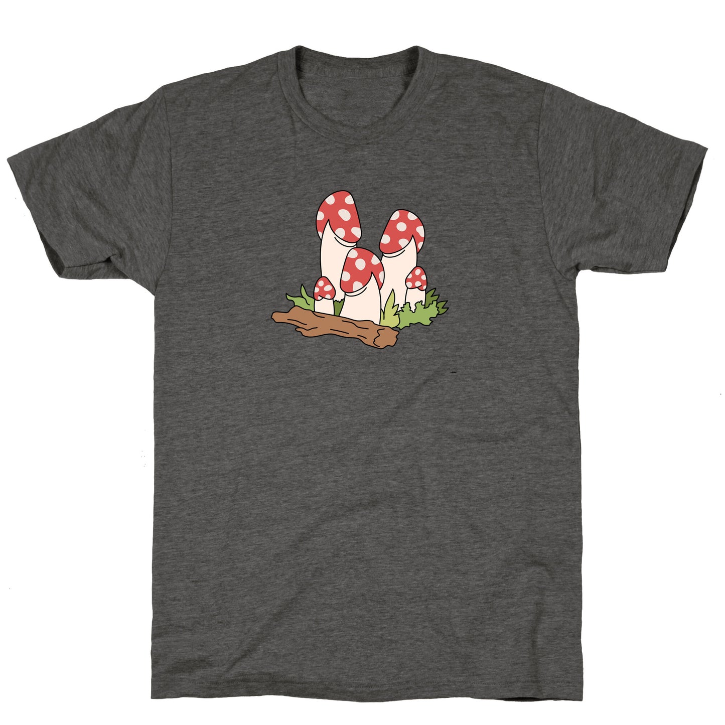 Mushroom Peens Unisex Triblend Tee