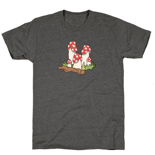 Mushroom Peens Unisex Triblend Tee