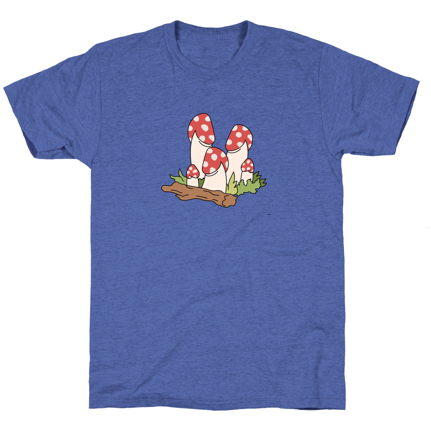 Mushroom Peens Unisex Triblend Tee