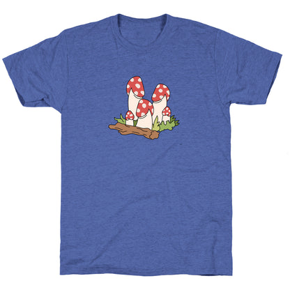 Mushroom Peens Unisex Triblend Tee