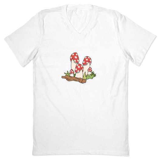 Mushroom Peens V-Neck