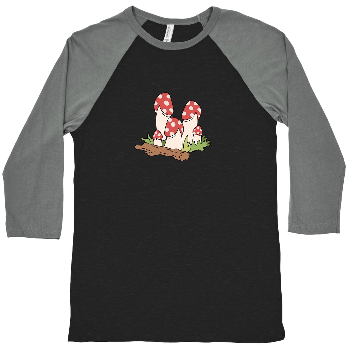 Mushroom Peens Baseball Tee