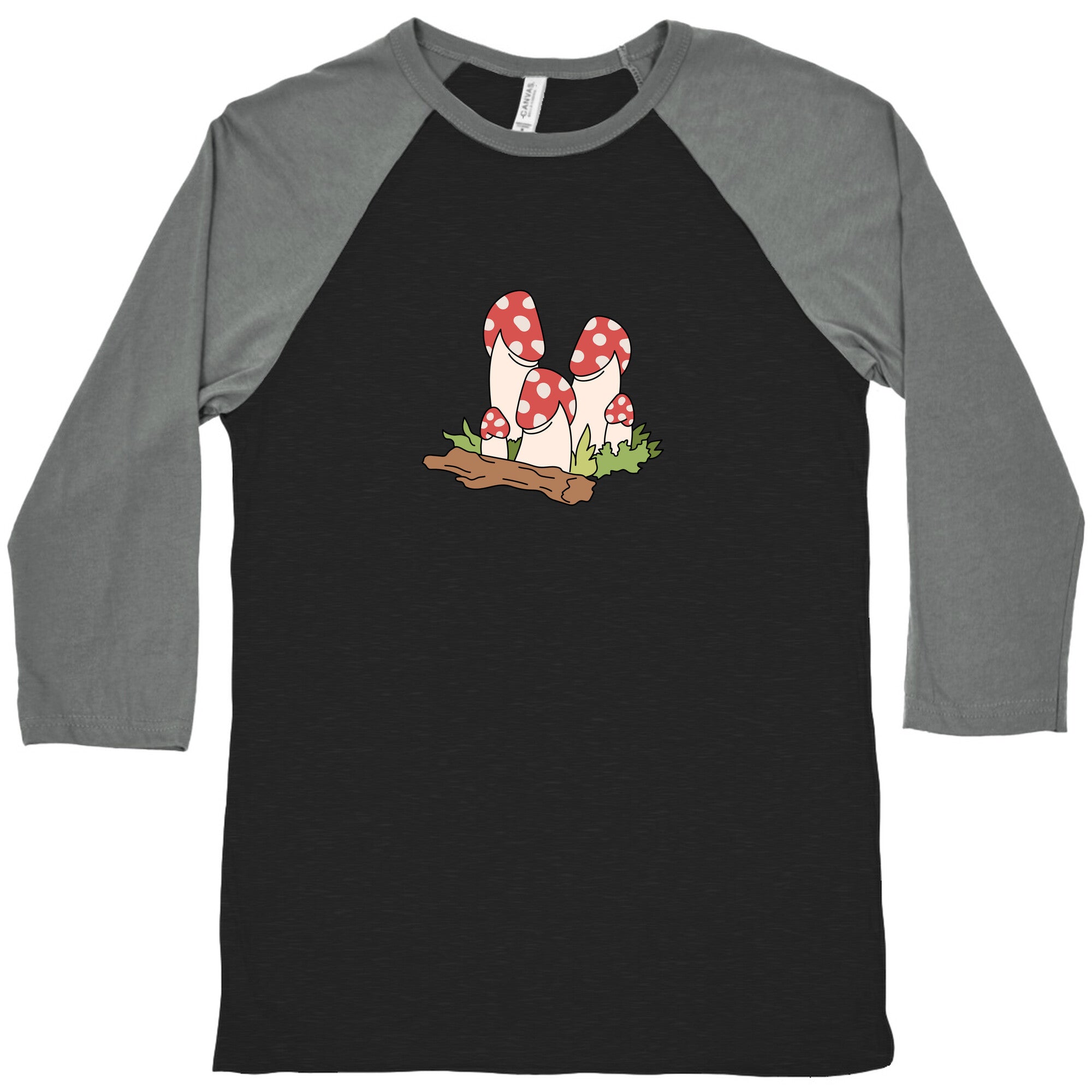 Mushroom Peens Baseball Tee