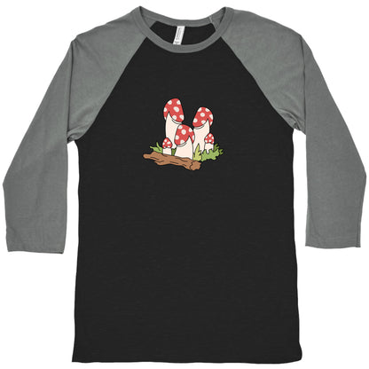 Mushroom Peens Baseball Tee