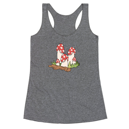 Mushroom Peens Racerback Tank