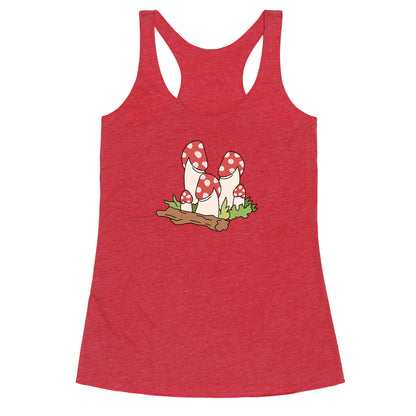 Mushroom Peens Racerback Tank