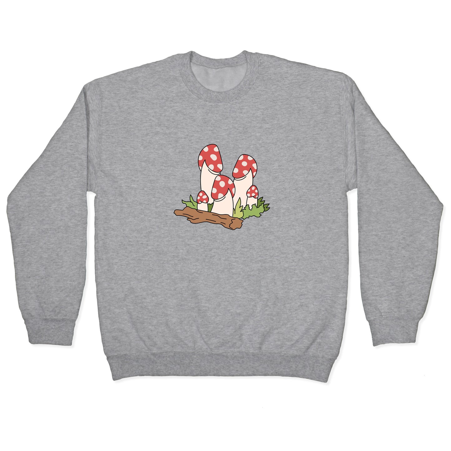 Mushroom Peens Crewneck Sweatshirt