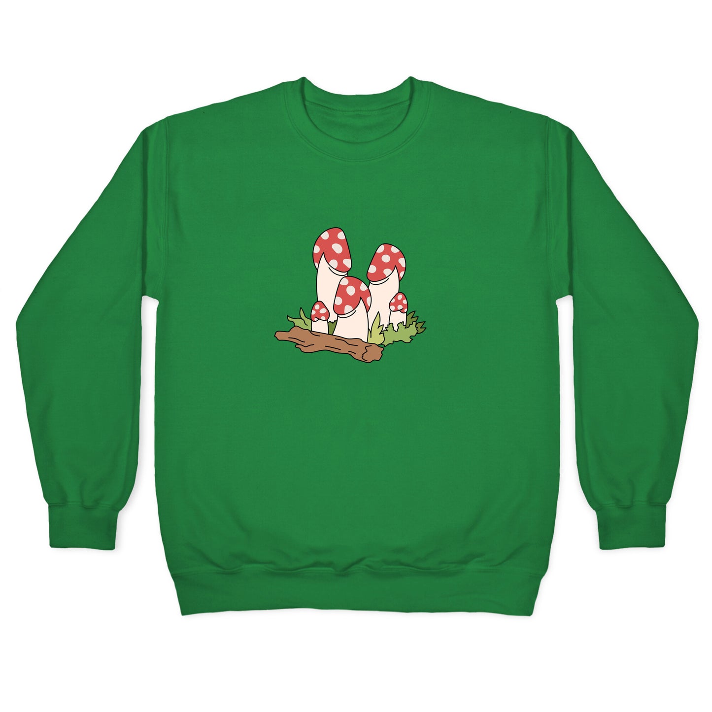 Mushroom Peens Crewneck Sweatshirt