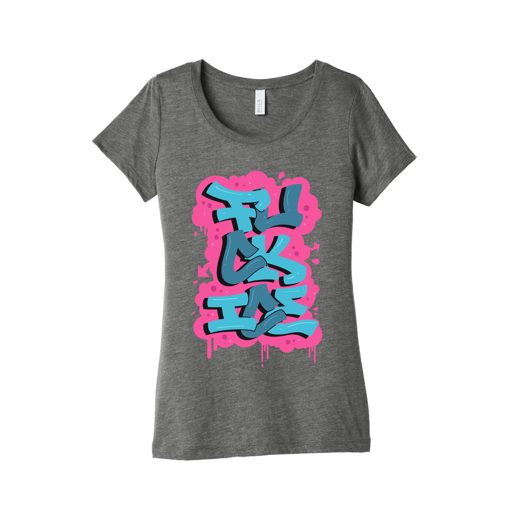 Fuck ICE Womens Triblend Tee