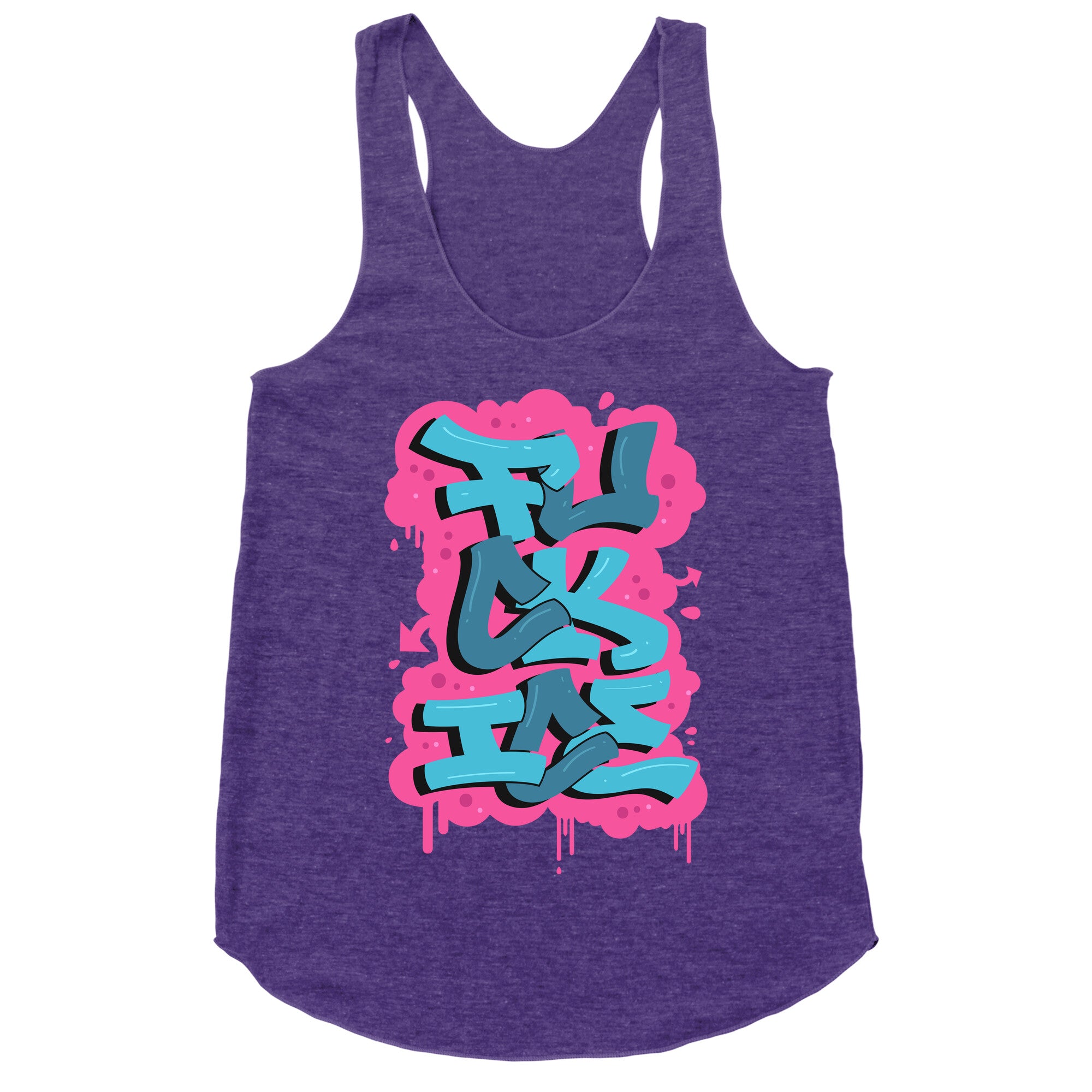 Fuck ICE Racerback Tank