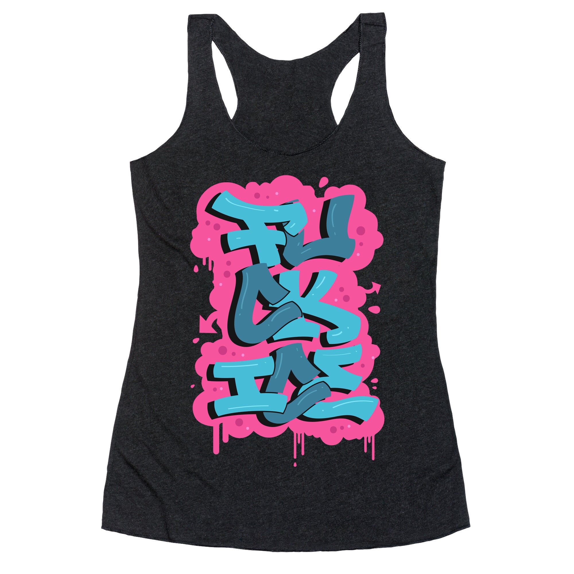 Fuck ICE Racerback Tank