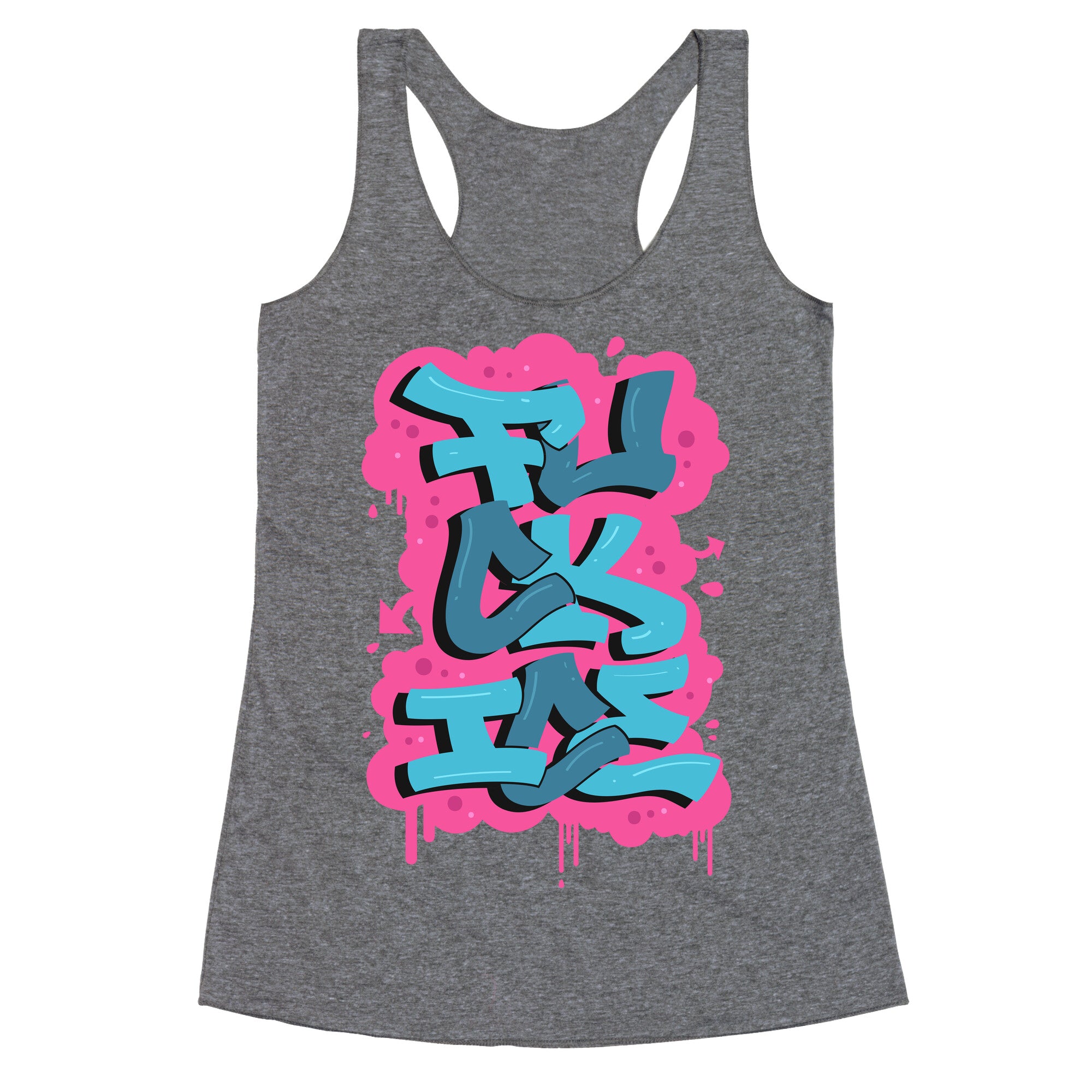 Fuck ICE Racerback Tank