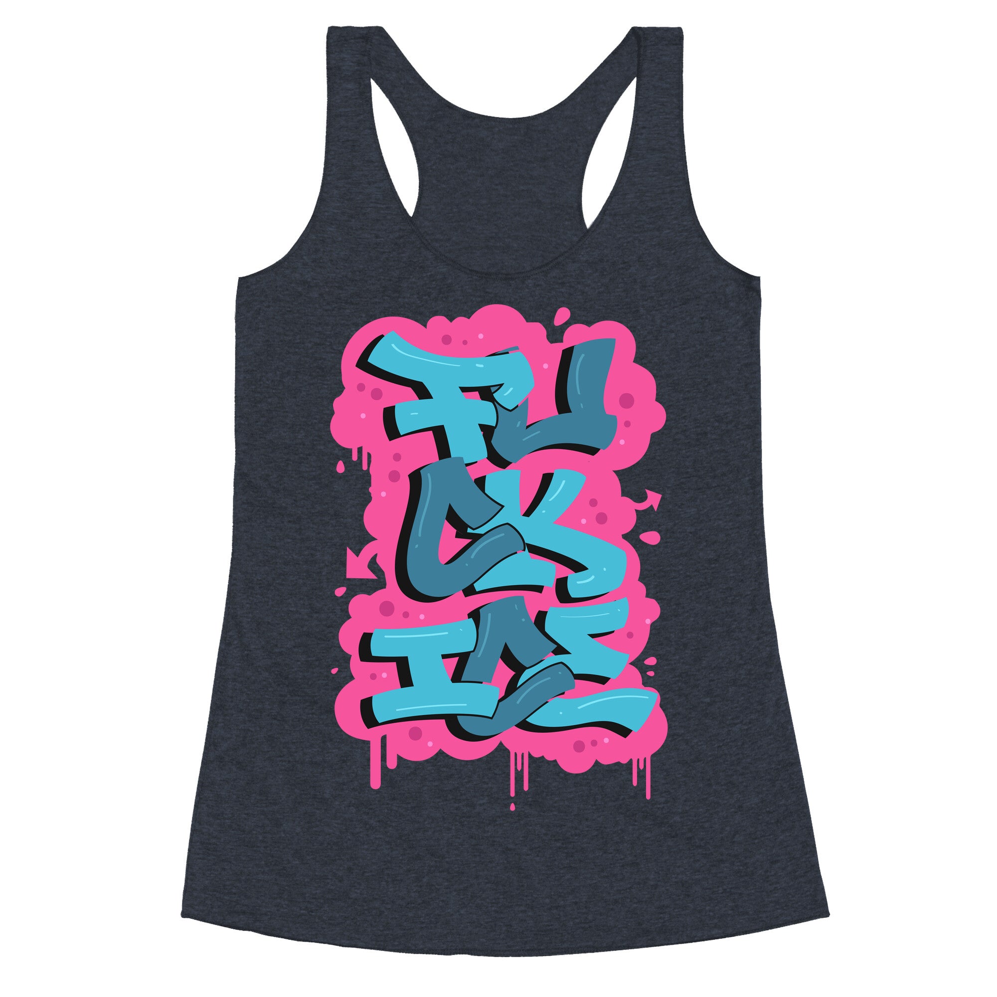 Fuck ICE Racerback Tank