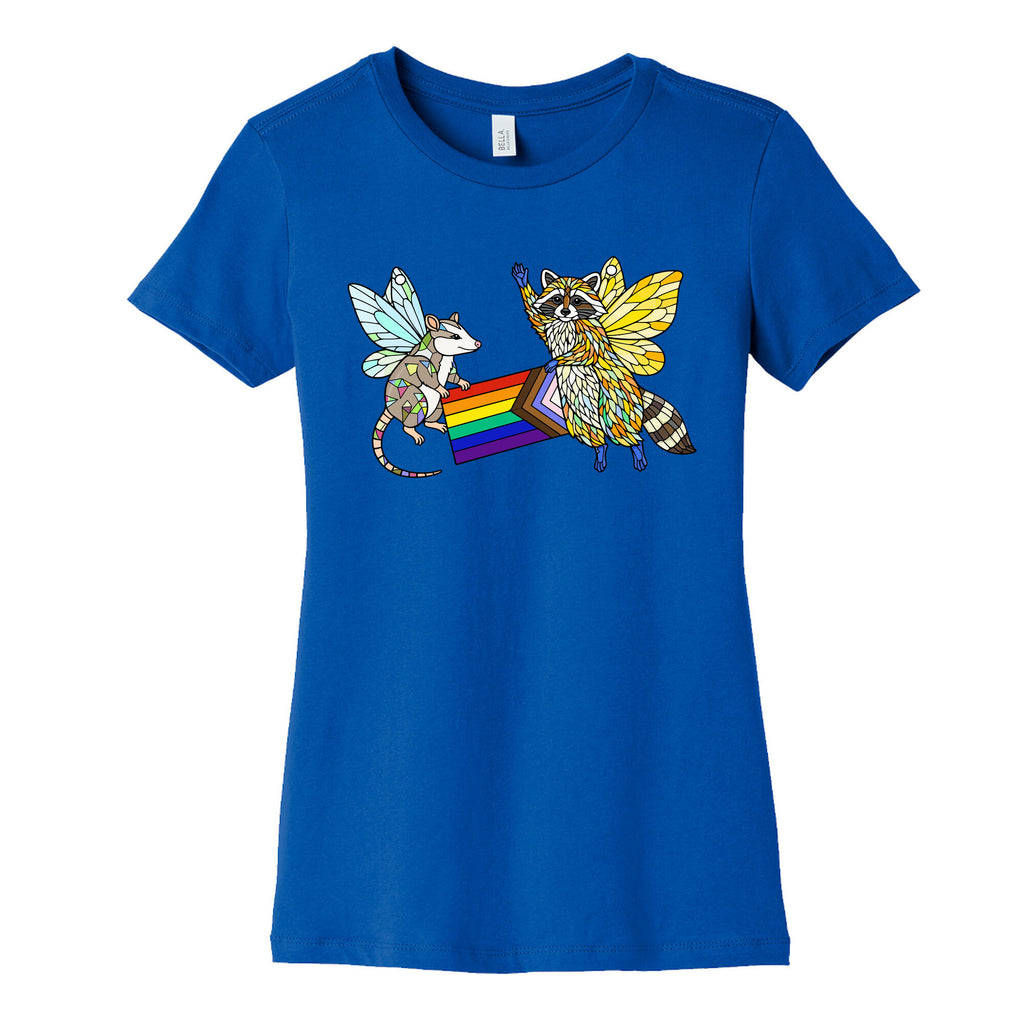 LGBTQ Fairies Womens Cotton Tee