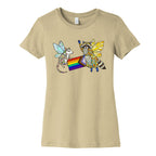 LGBTQ Fairies Womens Cotton Tee