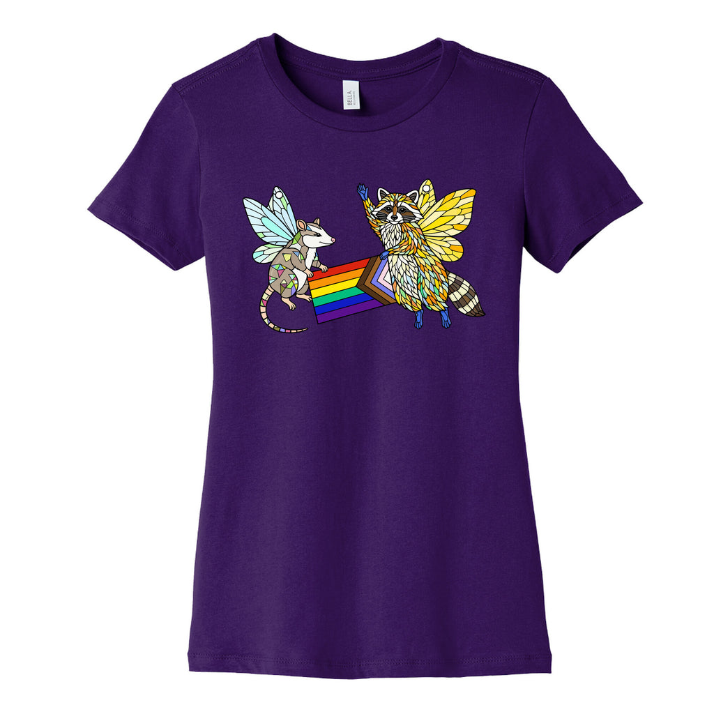 LGBTQ Fairies Womens Cotton Tee