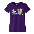 LGBTQ Fairies Womens Cotton Tee