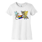LGBTQ Fairies Womens Cotton Tee