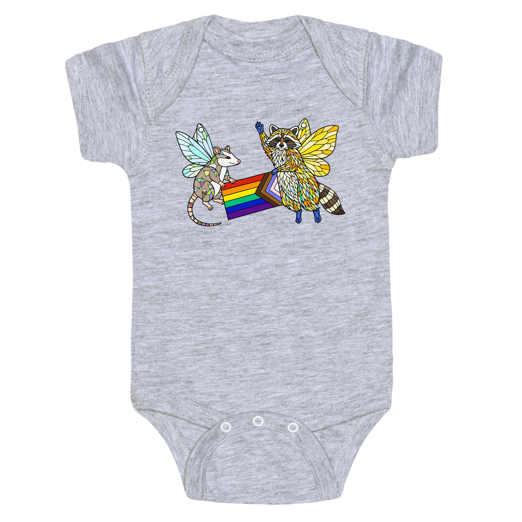LGBTQ Fairies Baby One-Piece